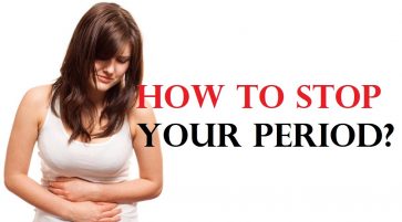 How to stop heavy periods fast at home