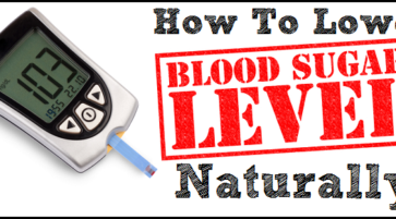 How to lower blood sugar levels naturally at home