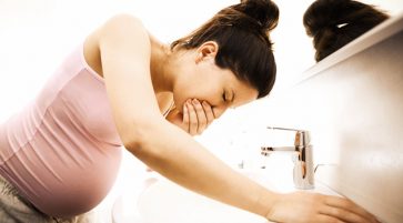 Releasing nausea in diabetic pregnant women