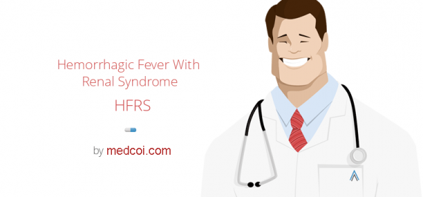 Hemorrhagic fever with renal syndrome HFRS