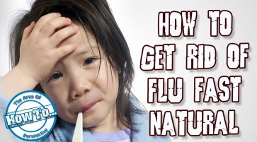 How to cure a flu fast naturally