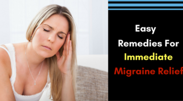 How to cure migraine headache fast at home