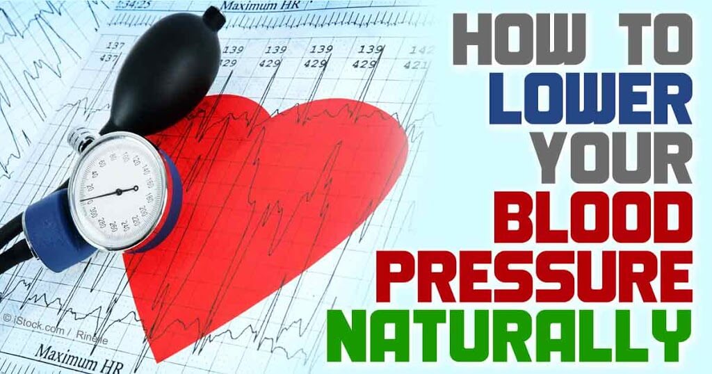How to reduce high blood pressure naturally at home